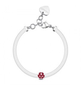 Bracciale Donna Gioielli Sagapò Click in acciaio snake Coccinella sck247