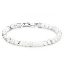 Bracciale Uomo Gioielli Brosway Shanti in acciaio 316L howlite bth12