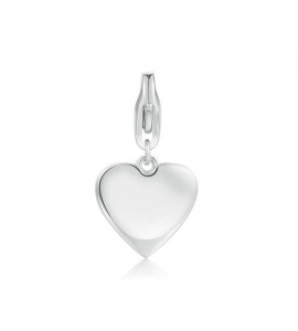 Charm donna gioielli Sagapò Happy in acciaio 316L Cuore sha283