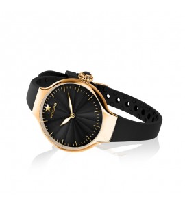 Orologio solo Tempo Donna Hoops Nouveau Cherie Gold Nero 2634l-yg01