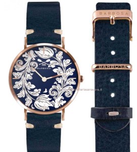 Orologio Solo Tempo Unisex Barbosa Maiolica mm 36,5 pelle vintage 01rs09-18rp097