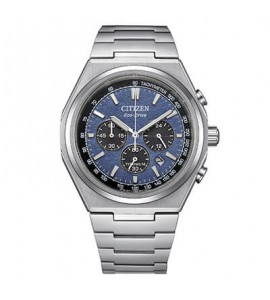 Orologio Cronografo Super Titanio Uomo Citizen Eco Drive blu ca4610-85l