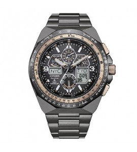 Orologio Radiocontrollato Air Limited Edition Uomo Citizen Eco Drive antracite jy8146-54