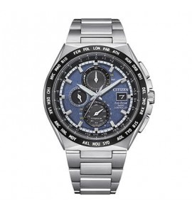 Orologio Radiocontrollato Uomo Citizen Eco Drive titanio blu AT8238-84l